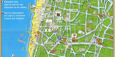 Tel Aviv atrações mapa